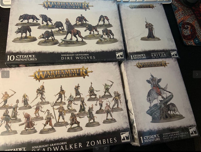 Warhammer Age of Sigmar Soulblight Gravelords Bundle