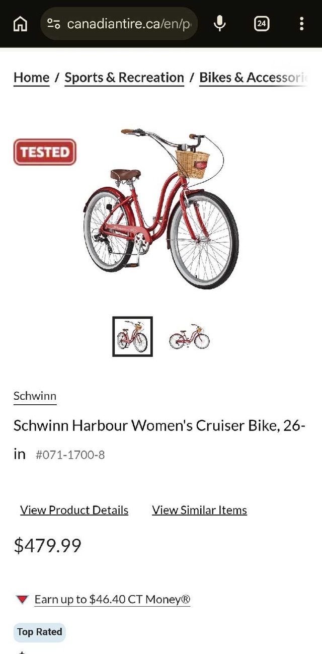 Schwinn Harbour Women's Cruiser Bike, 26-in - photo 3