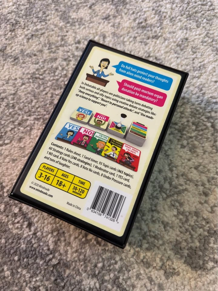 Debatable - card/board game - photo 2