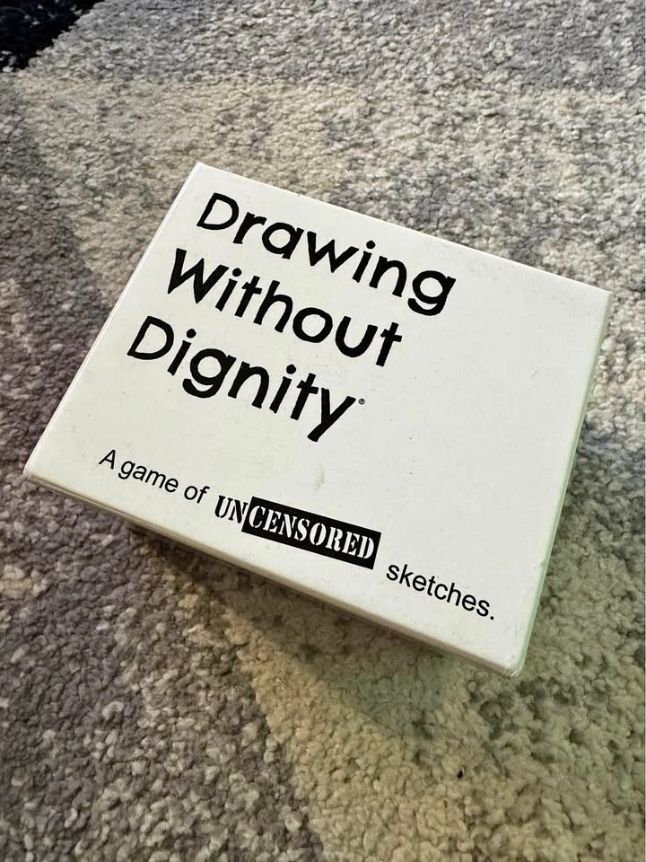 Drawing Without Dignity card game