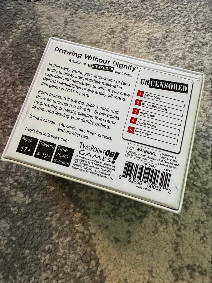 Drawing Without Dignity card game - photo 2