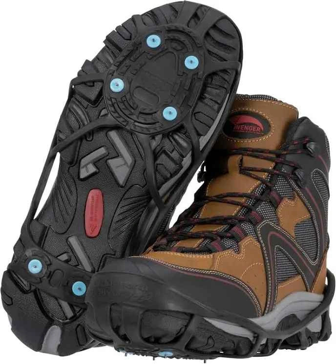 Carbide Spike Ice Cleats for Shoes and Boots - Size Medium - photo 5