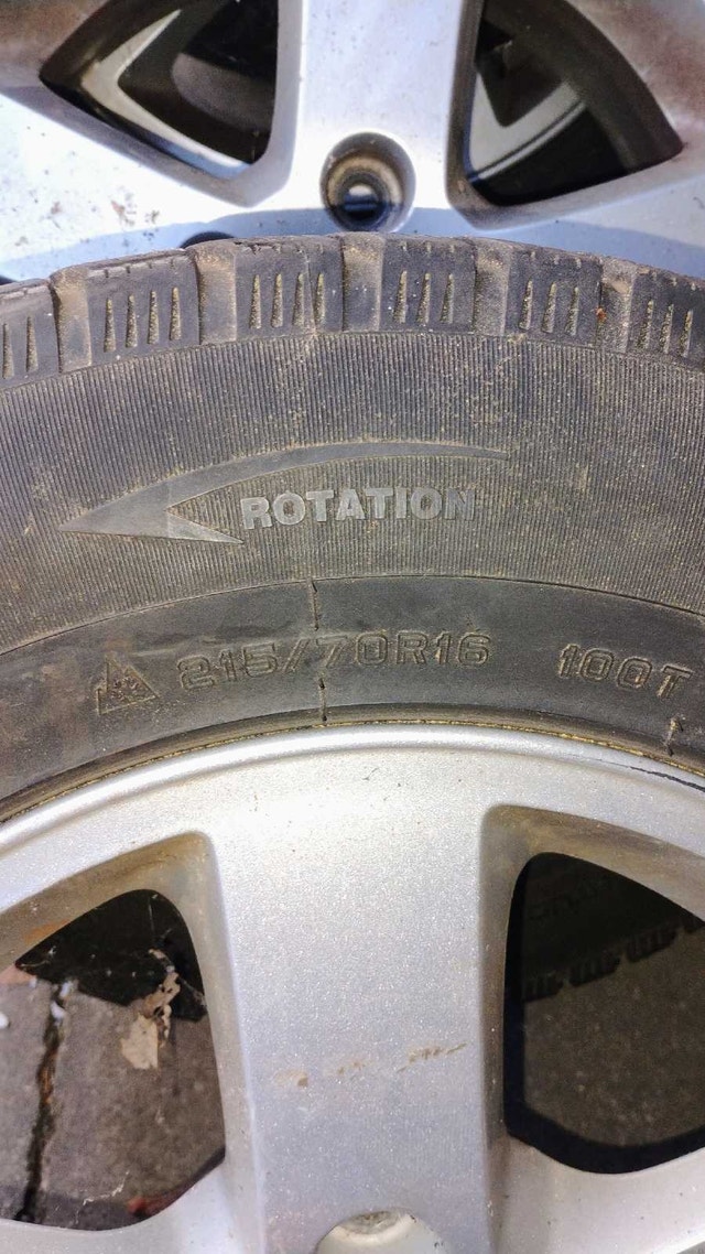 16 aluminum rims and tires from Dodge Grand Caravan - photo 4