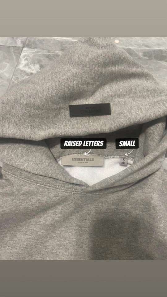 * SALE * | Dark Oatmeal Essentials hoodie | - photo 3