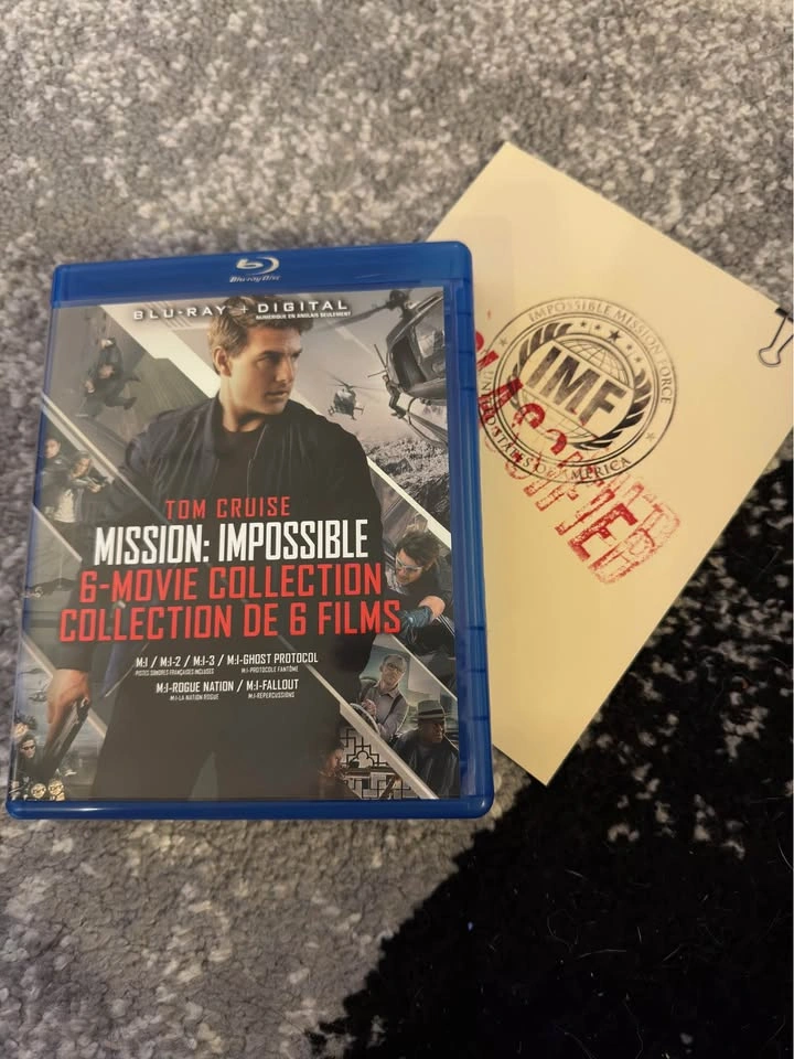 Mission Impossible 6-movie bluray collection - photo 3