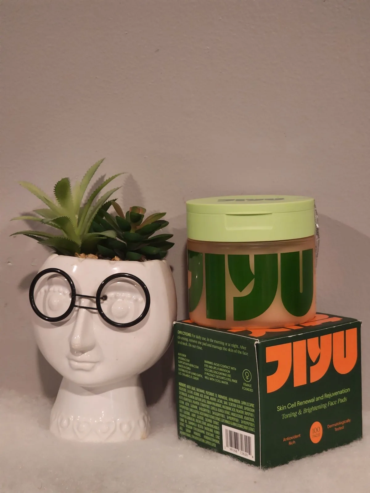 JiYu Renewal & Rejuvenation Toner Pads Brightening Face Pads