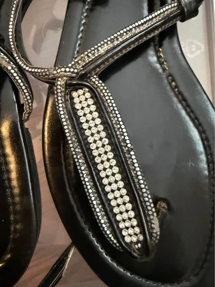 Black and Silver sandals - photo 2