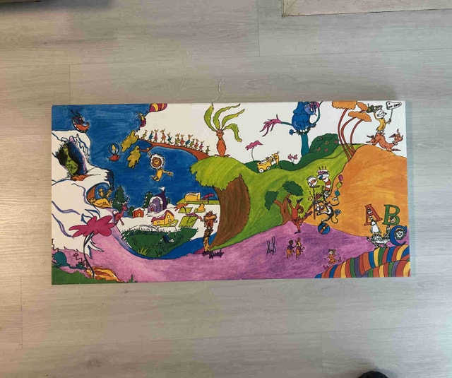 Dr. Seuss Canvas