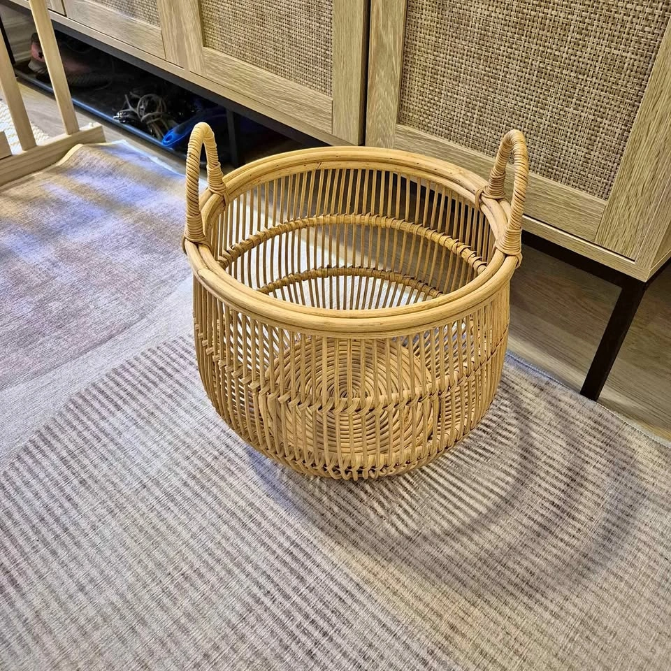 Wicker Basket - 12.325" Diameter