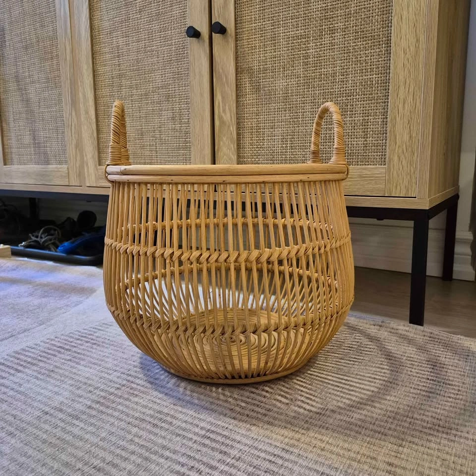 Wicker Basket - 12.325" Diameter - photo 2