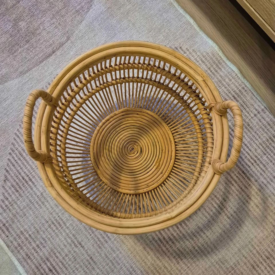 Wicker Basket - 12.325" Diameter - photo 3