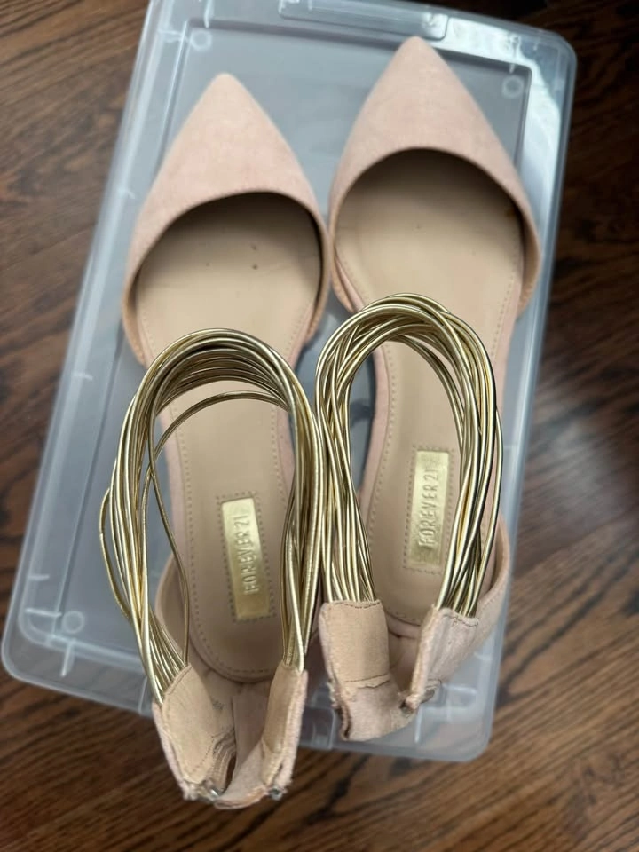 Pale pink shoes - photo 5