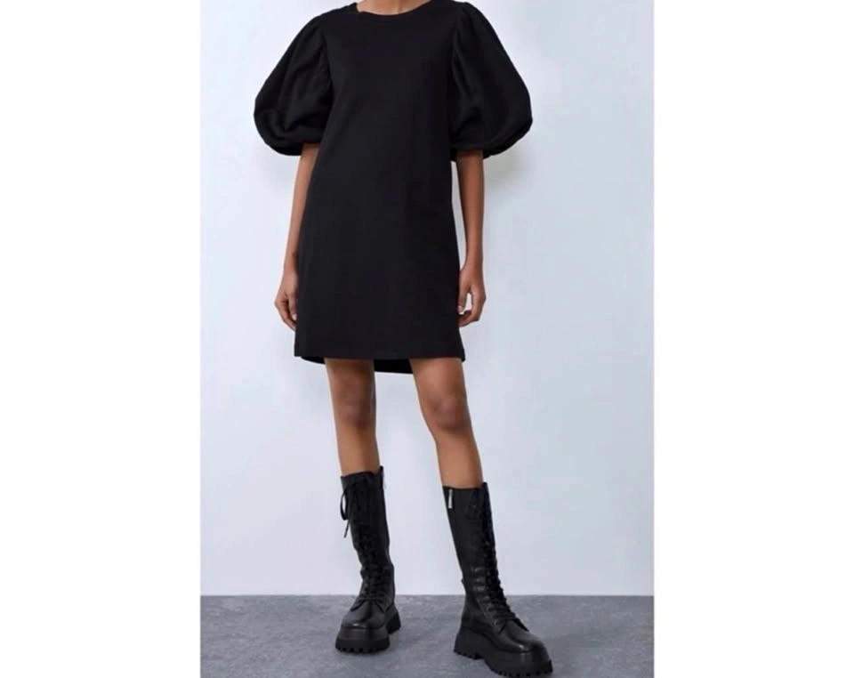 Zara black dress