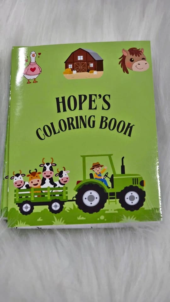 Customizable Mini Coloring Book