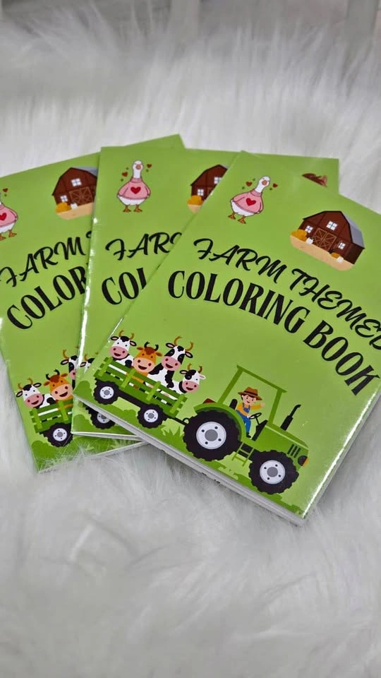 Customizable Mini Coloring Book