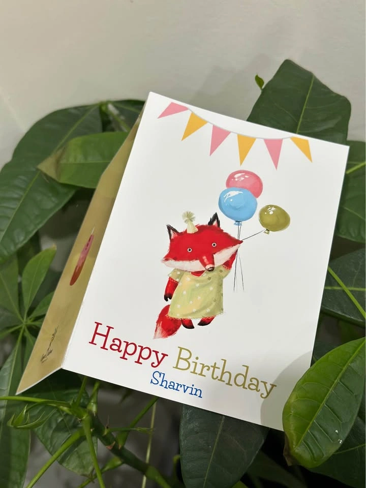 Customized Greeting Card