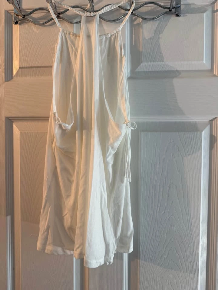 Zara white crochet tank top - photo 2