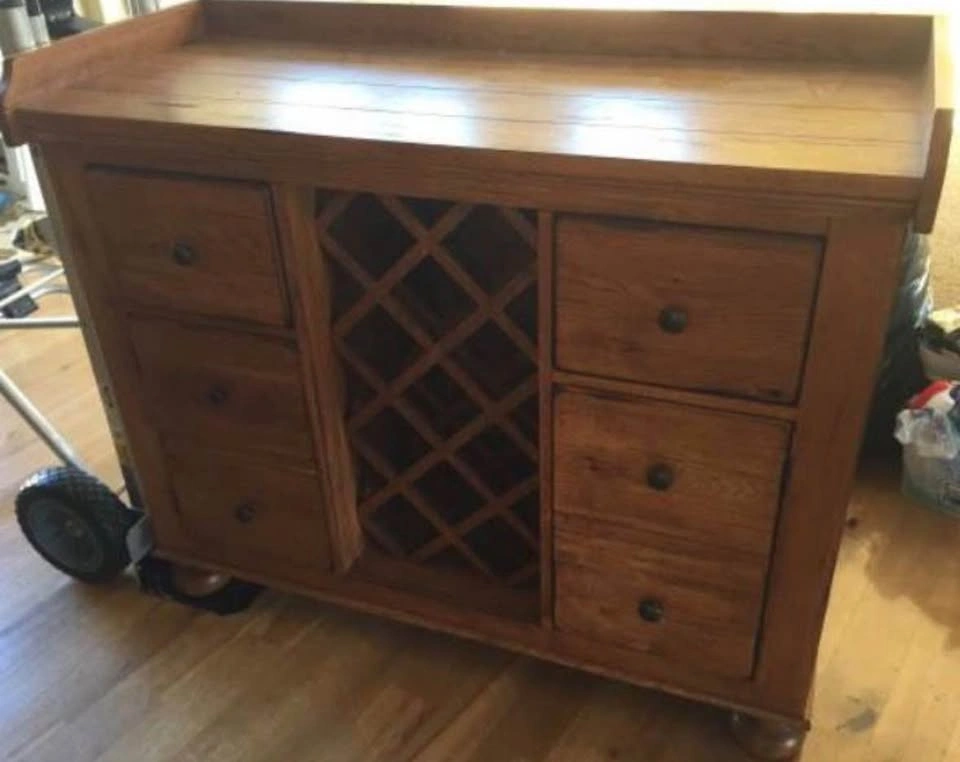 Sideboard and wine cabinet - photo 4