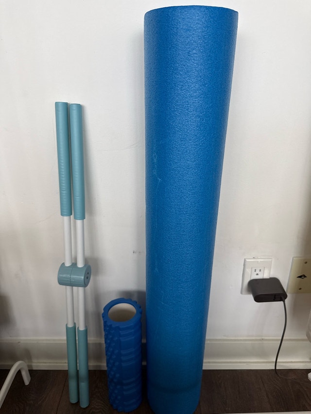 Yoga Roller and Stretching Tool Set