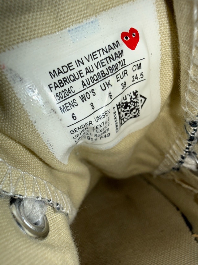 Converse Chuck Taylor All Star Play Comme des Garçons - photo 5