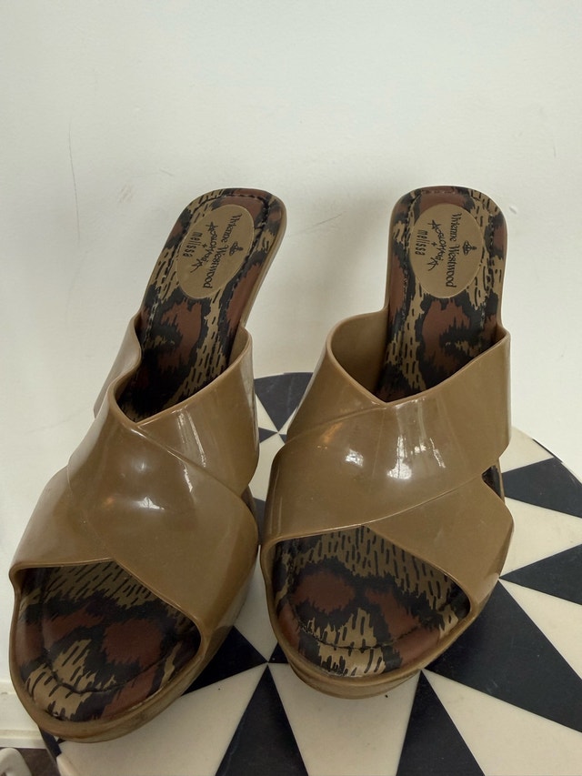 Vivienne Westwood Anglomania + Melissa Wedge Heels