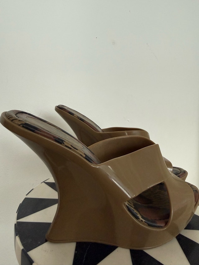 Vivienne Westwood Anglomania + Melissa Wedge Heels - photo 3