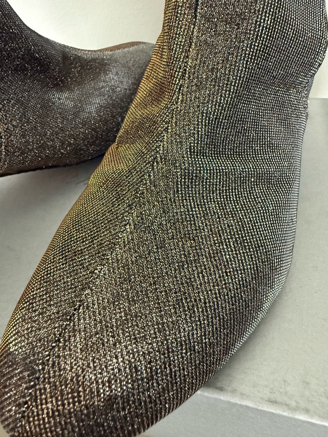 Robert Clergerie Metallic Ankle Boots - photo 4