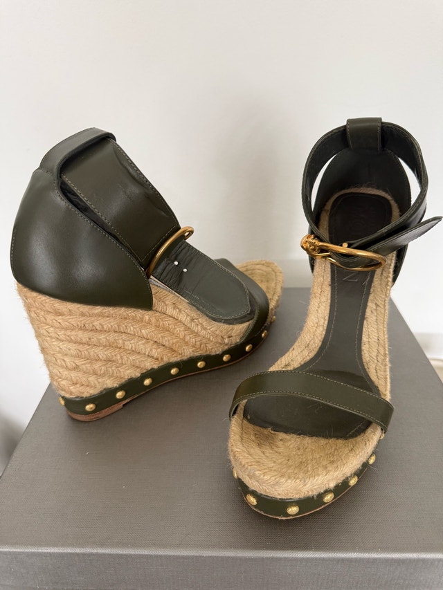 Alexander McQueen Espadrille Wedges