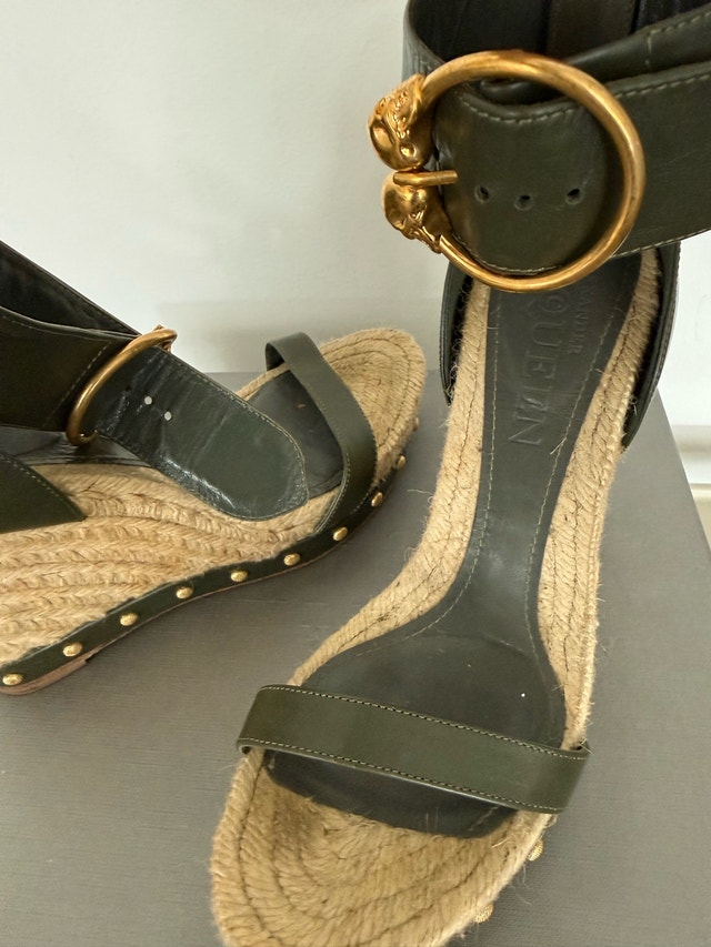 Alexander McQueen Espadrille Wedges - photo 2