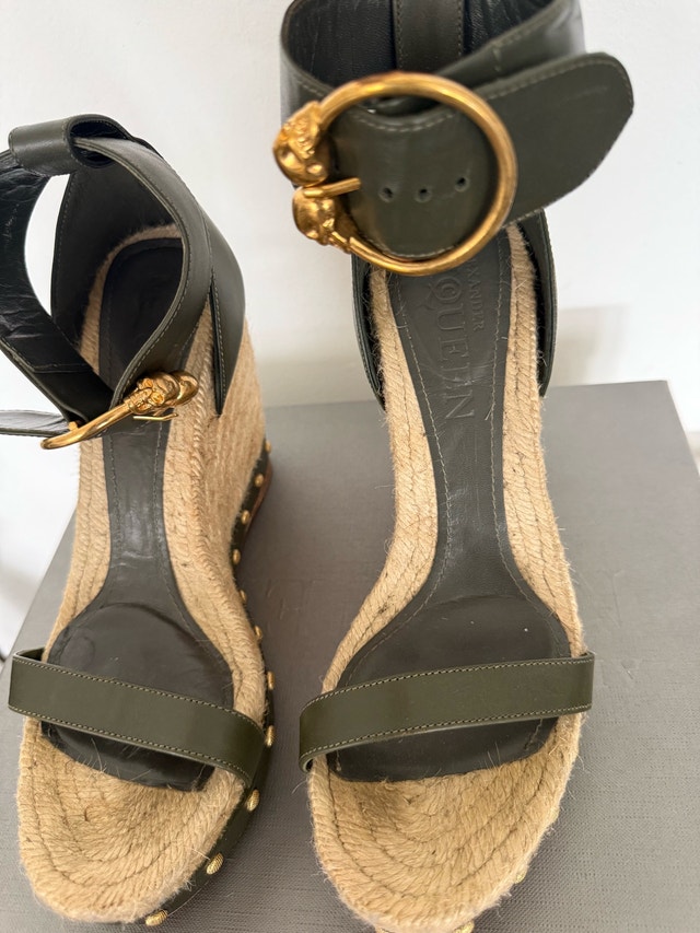 Alexander McQueen Espadrille Wedges - photo 5