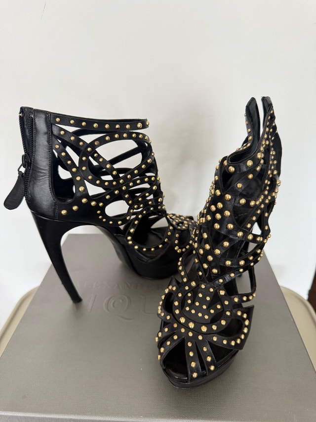 Alexander McQueen Studded Heels - photo 2