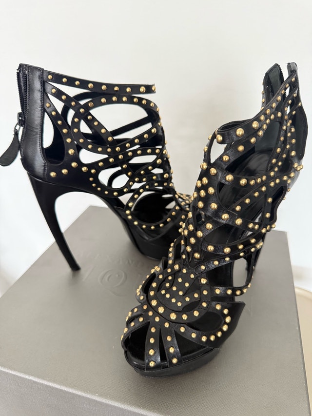 Alexander McQueen Studded Heels - photo 4