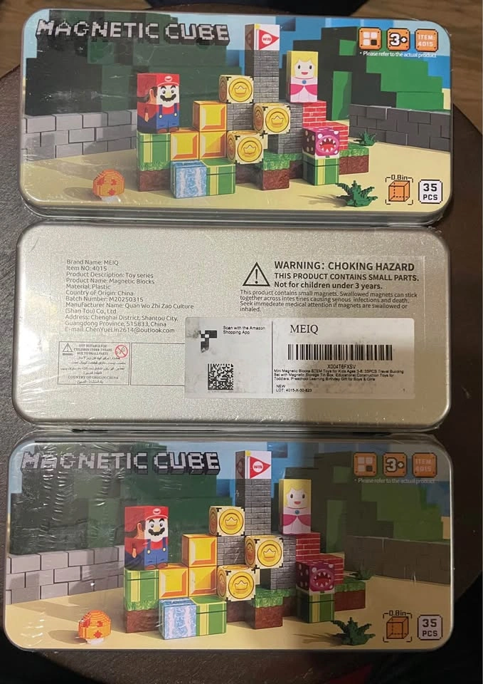 Magnetic Building Blocks w Storage Case - Pickup Near CSU - photo 2