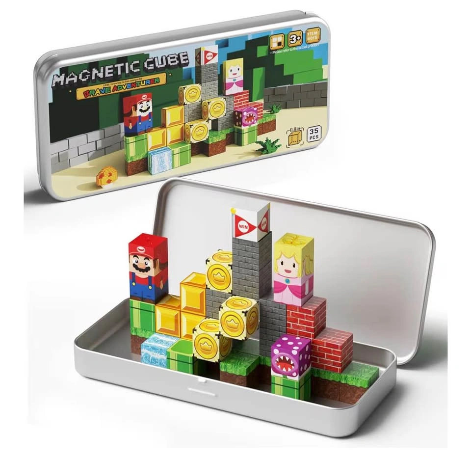 Magnetic Building Blocks w Storage Case - Pickup Near CSU - photo 3