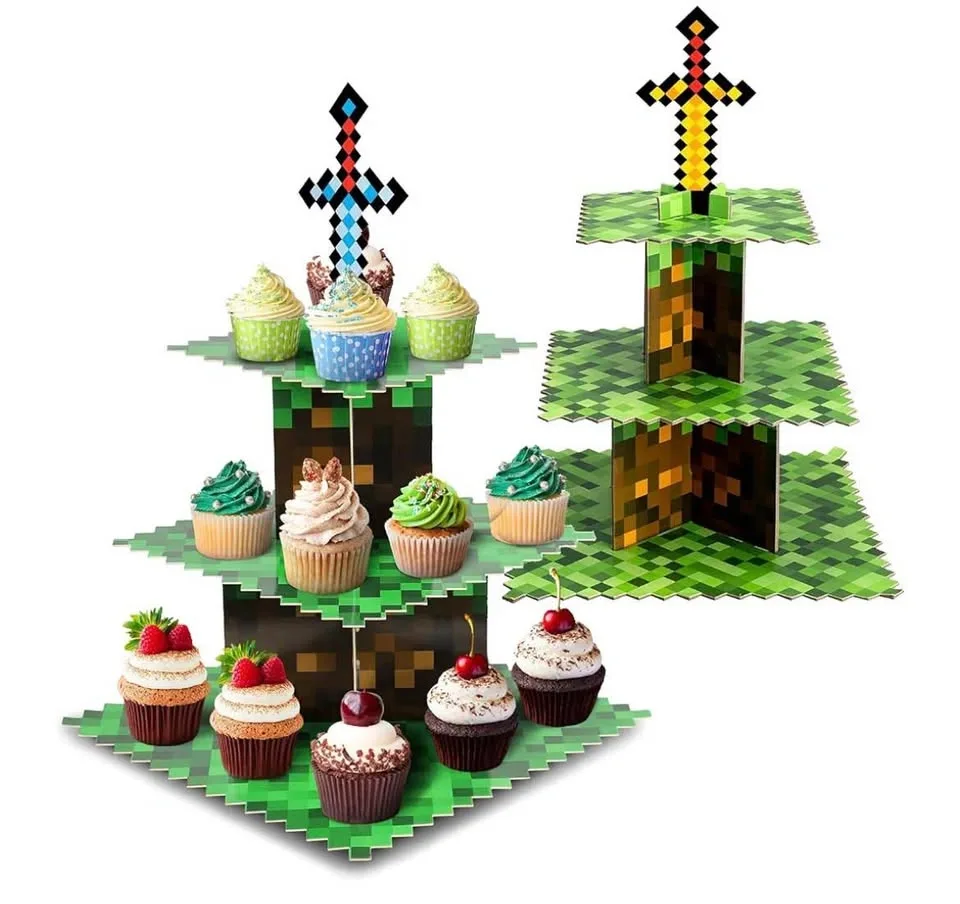 Minecraft Cake and Cupcakes Toppers- Pickup Near Chicago State U - photo 2