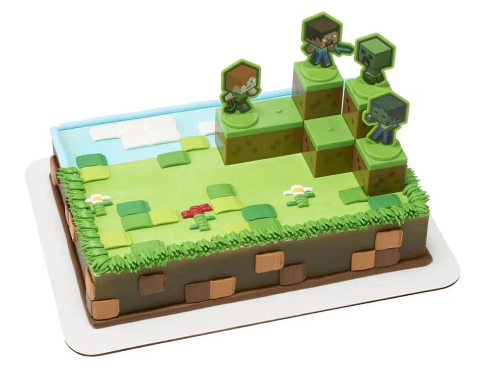 Minecraft Cake Decoration Set - 2 Available - photo 3
