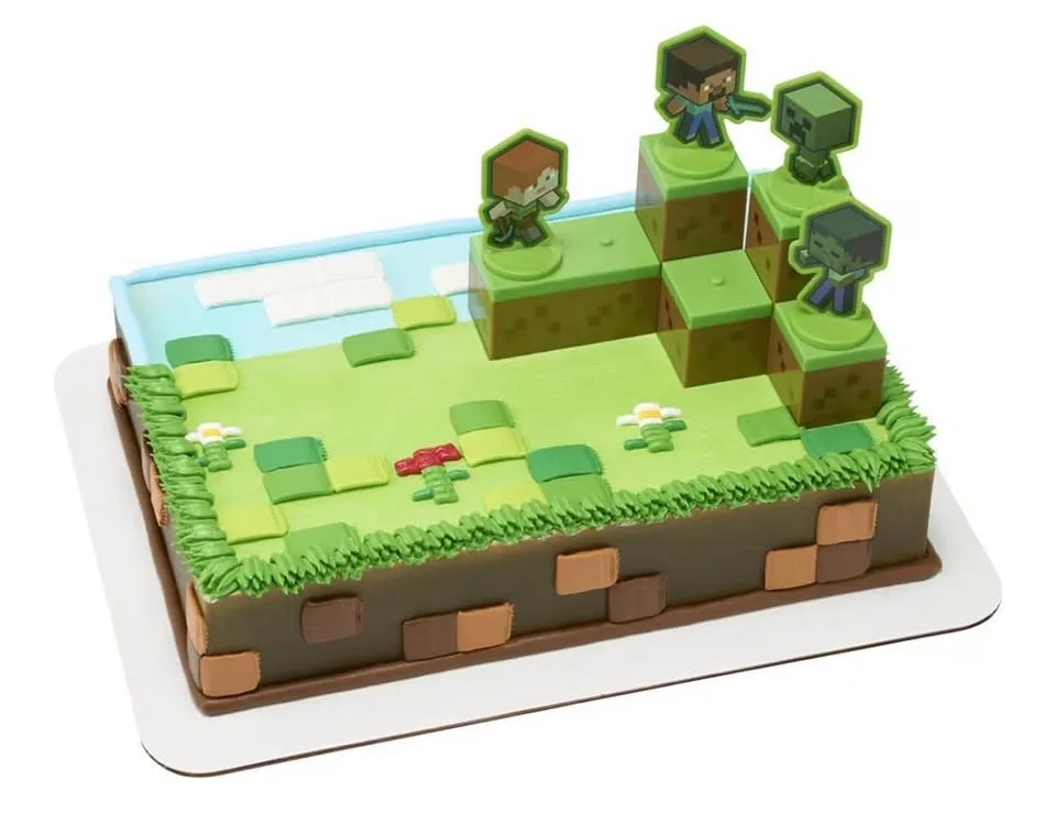 Minecraft Cake Decoration Set - 2 Available - photo 3
