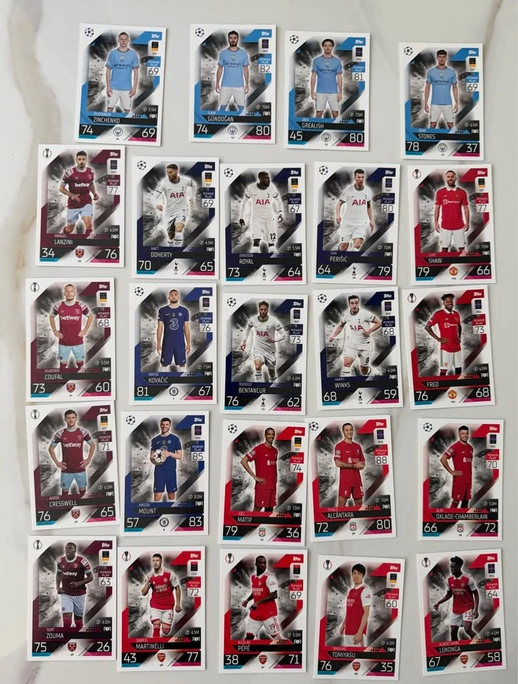 Soccer cards lot / $2 each or $100 together - photo 2