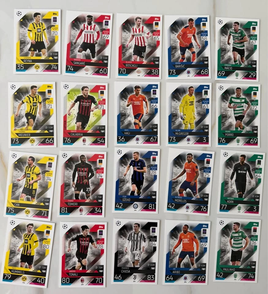 Soccer cards lot / $2 each or $100 together - photo 3