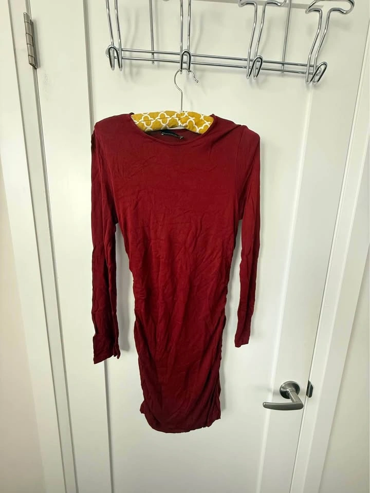 Zara red dress