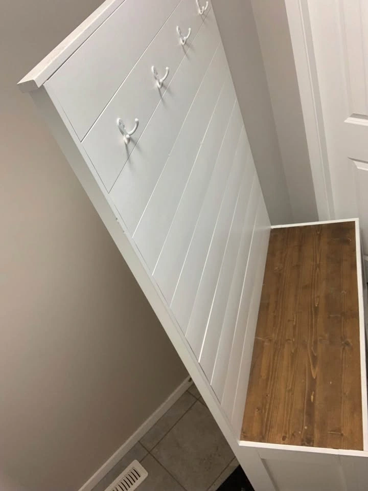 Elegant Entrance Bench with storage - photo 2