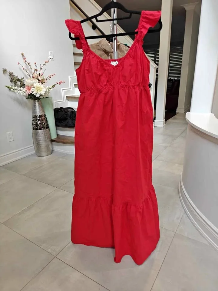 Universal Thread Red Maxi Dress