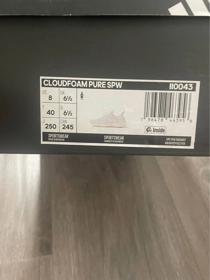 Women’s running shoes - ADIDAS CLOUDFOAM PURE size 8 - photo 4