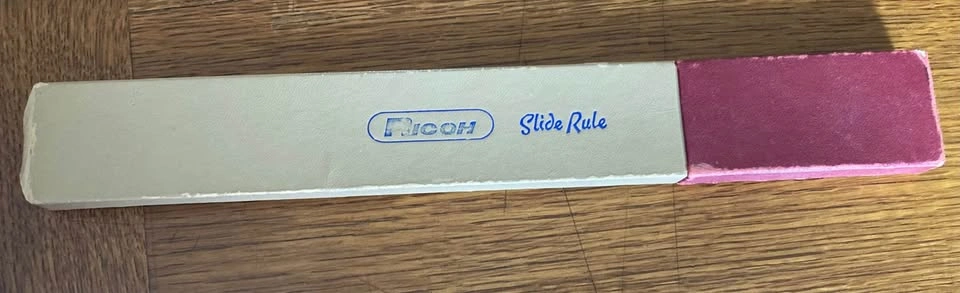 Vintage Ricoh No. 102 Slide Ruler Made In Japan - photo 3