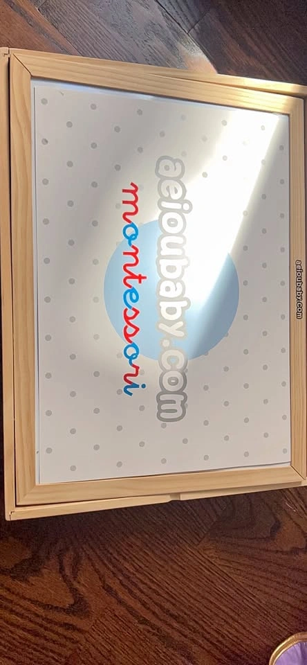 Aeioubaby Montessori Board
