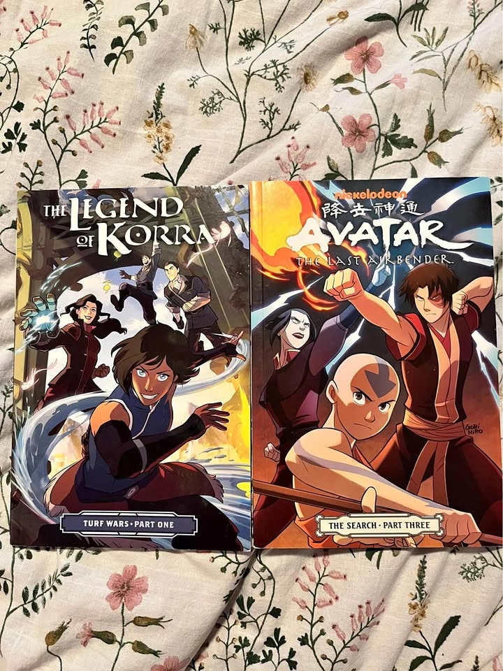 Avatar & Legend of Korra Graphic Novel Tie-Ins