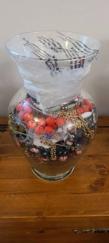 Big Jars Filled With Mixed Jewelry - photo 2