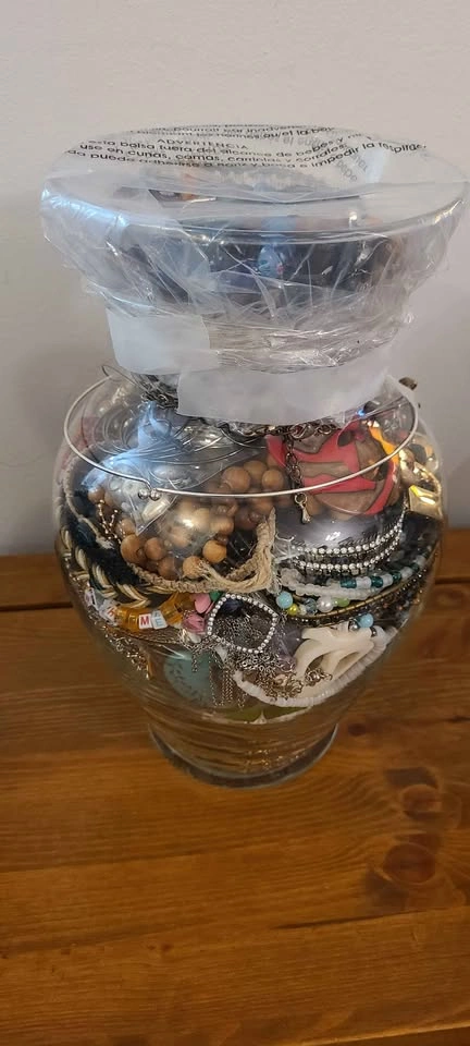 Big Jars Filled With Mixed Jewelry - photo 4
