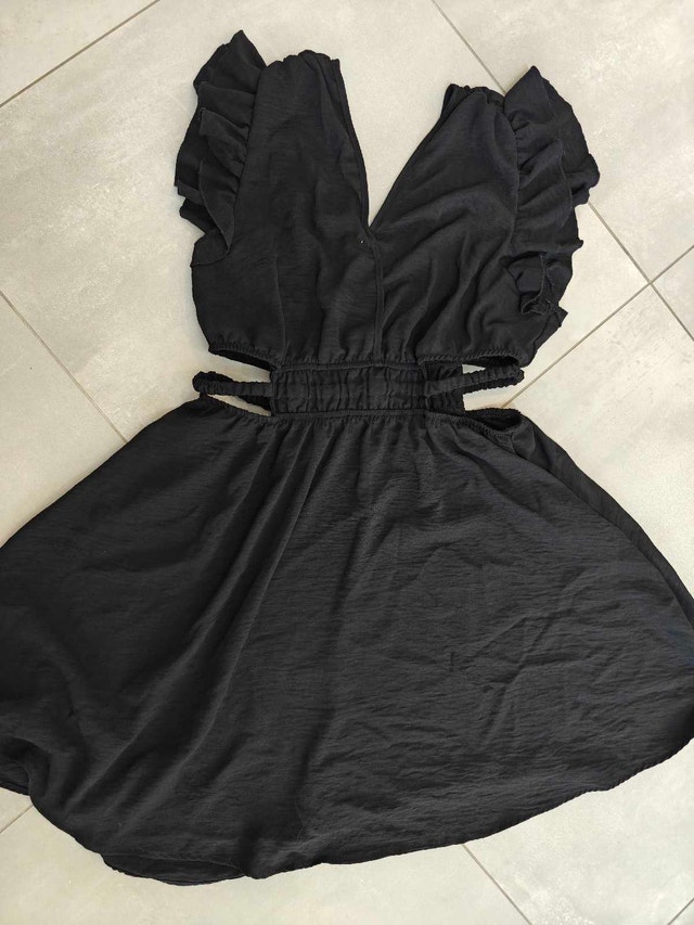 SHEIN Curve Black Dress