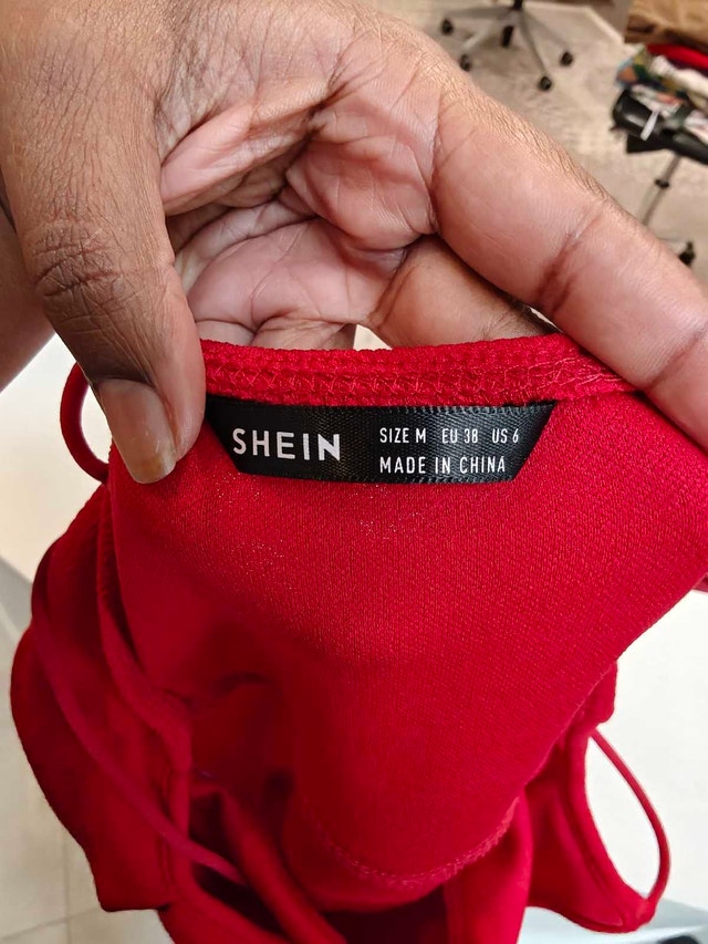 Shein Red Midi Dress - photo 2
